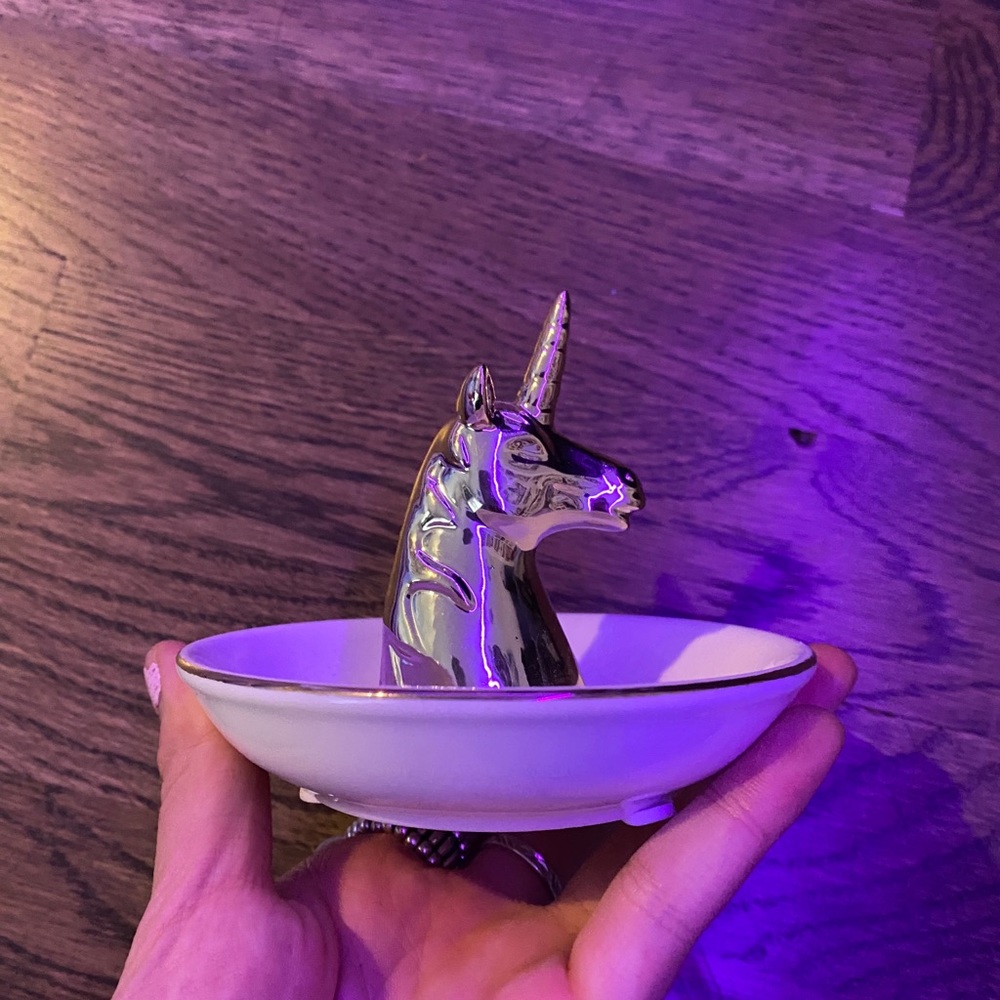 Unicorn jewelry dish!
